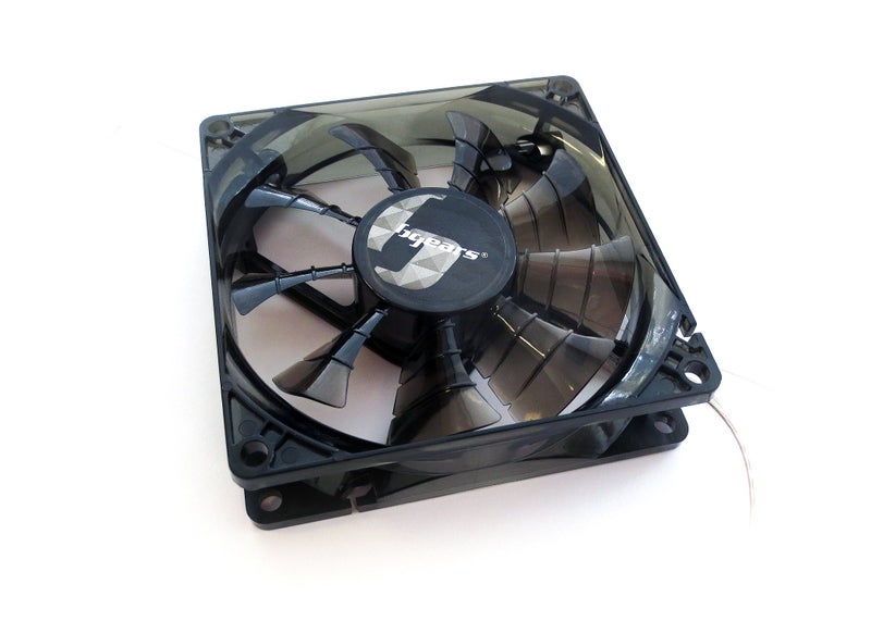 Bgears 90 mm 2 Ball Bearing High Speed High Performance Fan, Translucent Black (b-PWM 90 Black 2ball) - Image 3